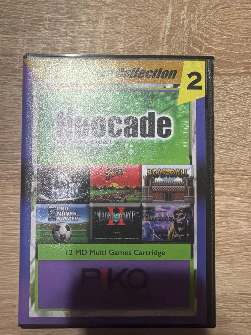 Piko Interactive Neo Cade Collection 2 Sega Genesis Mega Drive 12 Game Cart CIB